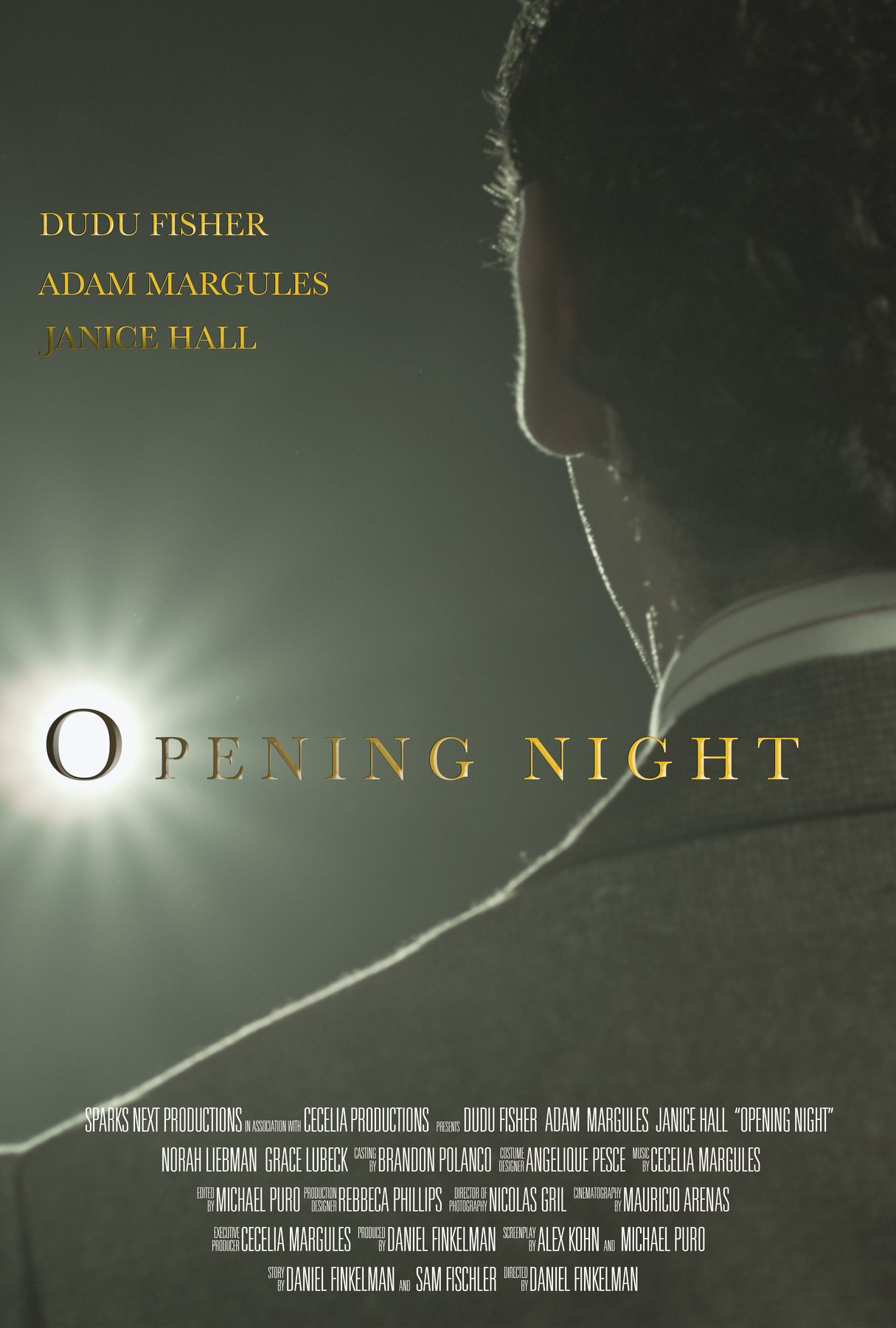 Opening Night Poster, Rainbow in the Night